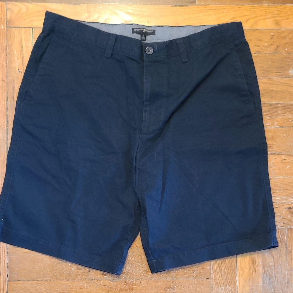 Banana Republic Shorts Men 36 Navy Blue